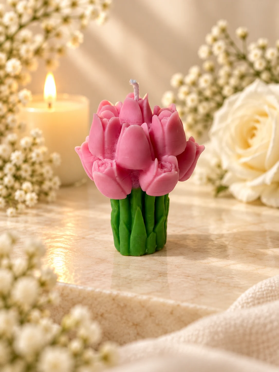 Vela tulipanes