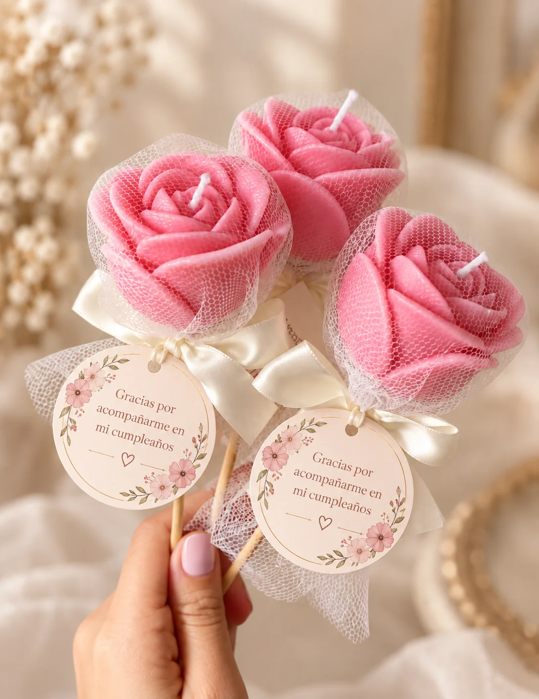 Brochetas de Rosas