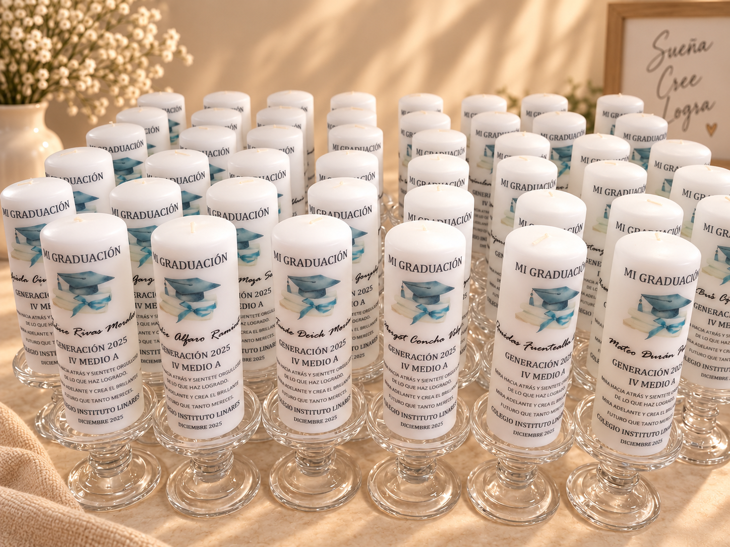 Cirios personalizados